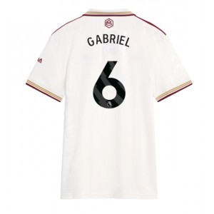 Arsenal Gabriel Magalhaes #6 Jalkapallovaatteet Naisten Kolmaspaita 2025-26 Lyhythihainen